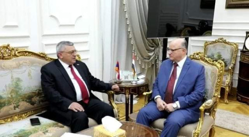 Armenia Ambassador to Egypt meets Cairo Governor