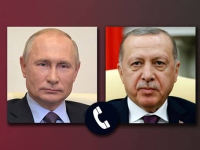 Эрдоган и Путин провели телефонные переговоры