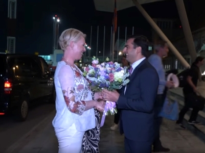 Slovenia parliament speaker arrives in Armenia on official visit (VIDEO)