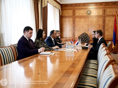 Վահե Ղազարյանը և դեսպան Սխերմերսը քննարկել են փրկարար, միգրացիայի և քաղաքացիության ծառայություններին վերաբերող հարցեր