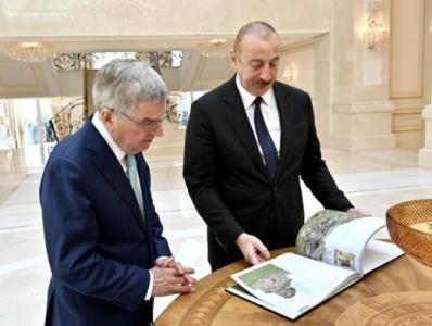 ՄՕԿ-ի նախագահն Ալիեւին նոր «ձեռքբերումների» խրախուսանք է տվել