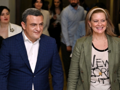 Amanda Freitag, star of the American cooking TV show Chopped visited Yeremyan Academy