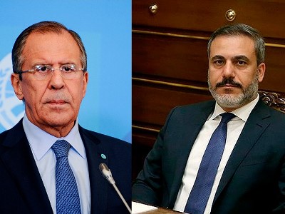 Лавров впервые переговорил с новым министром иностранных дел Турции