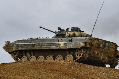 Механики-водители ЮВО в Армении потренируют навыки вождения в высокогорье
