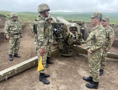 Азербайджан провел учения на оккупированных территориях