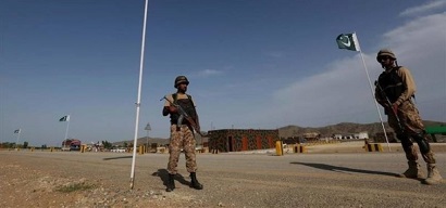 Pakistan reports shootout on Afghan border