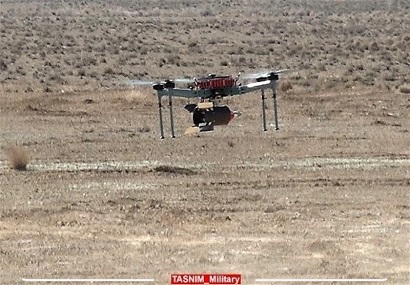 Iran IRGC successfully tests new bomber drone