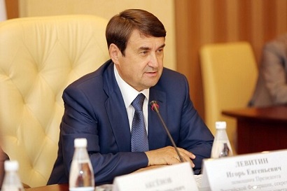 Алиев принял Игоря Левитина