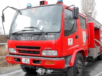 Անդրանիկի փողոցում ներկերի արտադրամասում հրդեհ է բռնկվել