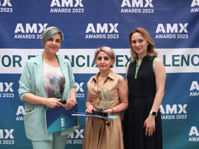 Կոնվերս Բանկը հաղթող է ճանաչվել AMX AWARDS 2023-ի երեք անվանակարգում