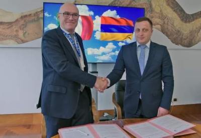 ՀՀ և Իտալիայի միջև ճանապարհային ենթակառուցվածքների ոլորտում համագործակցության հուշագիր է ստորագրվել