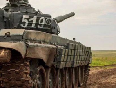 Танковые подразделения ЮВО провели в Армении тренировку по сложному маневрированию в высокогорье