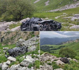 Car falls into gorge near Haghartsin village