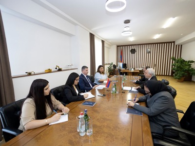 Sanosyan, Zohouri discuss progress of Armenia-Iran joint programs (PHOTOS)