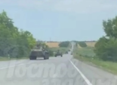 Chechen convoy reportedly moving towards Rostov