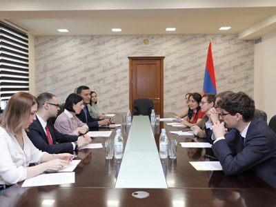 ԿԳՄՍ նախարարը Ֆրանսիայի դեսպանի հետ քննարկել է Ֆրանսիայում և ՀՀ-ում Շառլ Ազնավուրի 100-ամյակին նվիրված միջոցառումները