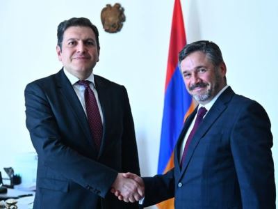 Լիտվայի դեսպանն իր հավատարմագրերի պատճենն է հանձնել ՀՀ ԱԳ փոխնախարարին