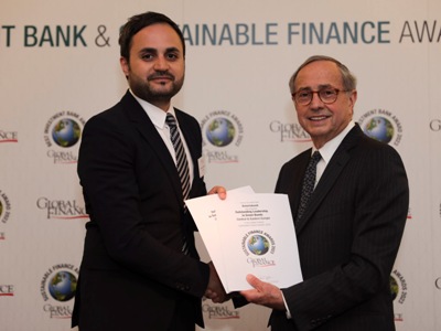 Ameriabank Receives 4 Sustainable Finance Awards from Global Finance