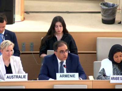 Armenia joint statement at UN: Genocide never happens suddenly