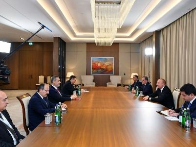 Azerbaijan president briefs Turkey FM on process aimed at normalizing relations with Armenia