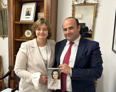 Armenia labor, social affairs ministry to collaborate with foundation of UK ex-PM Tony Blair's wife