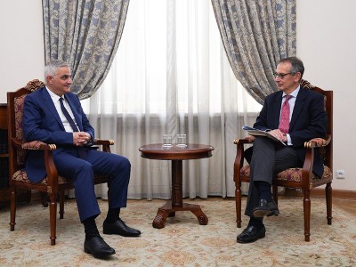 Մհեր Գրիգորյանի և ՎԶԵԲ պատվիրակության հանդիպմանը կարևորվել է տարածաշրջանային էներգետիկ ծրագրերում ՀՀ մասնակցությունը