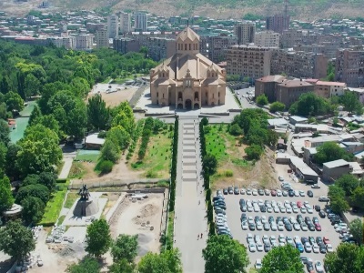Территория, прилегающая к церкви Сурб Григор Лусаворич в Ереване, будет благоустроена