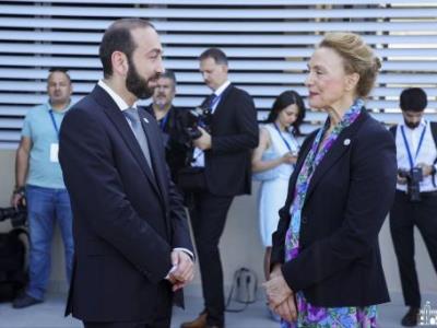 RA MFA meets CoE Secretary General Marija Burić