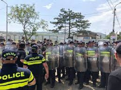 Противники ЛГБТ-сообщества сорвали гей-парад в Тбилиси