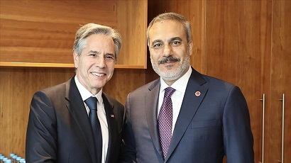Թուրքիայի ԱԳ նախարարը Բլինքենի հետ քննարկել է ՆԱՏՕ-ի գագաթաժողովն ու Ուկրաինայի շուրջ վերջին զարգացումները