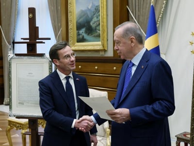 Президент Турции и премьер Швеции проведут встречу по приему королевства в НАТО