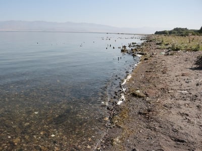 Уровень воды в озере Севан понизился