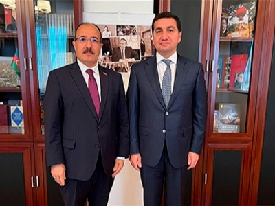Ադրբեջանի նախագահի օգնականը և Թուրքիայի դեսպանը տարածաշրջանային հարցեր են քննարկել