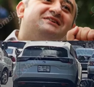 Հրապարակում վթարի է ենթարկվել Պետրոս Ղազարյանը, եւ հեռացել վթարի վայրից․ shamshyan.com