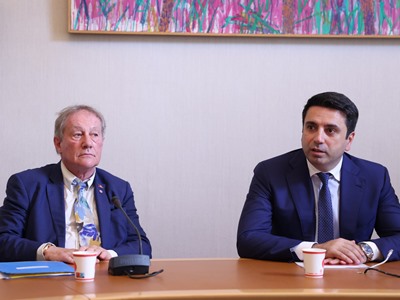 France senators to Alen Simonyan: Ongoing negotiation process with Armenia not deterrent factor for Azerbaijan