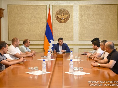 Президент Арцаха принял группу адвокатов