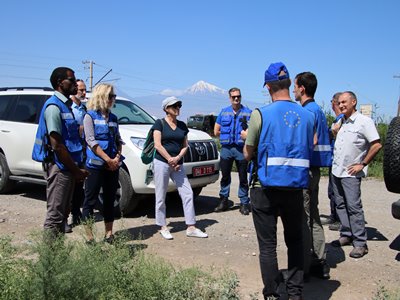 France ambassador thanks EU monitoring mission members in Armenia for their work