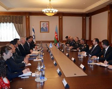 Ադրբեջանի եւ Իսրայելի պաշտպանության նախարարները քննարկել են ռազմական ոլորտում համագործակցությունը