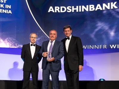Ardshinbank recognized as the Best Bank in Armenia by Euromoney magazine in 2023