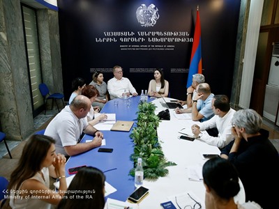 Արփինե Սարգսյանի համակարգմամբ քննարկվել են ՆԳՆ կրթահամալիրի ձևավորման հայեցակարգային հարցերը