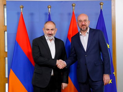 Ինչ են քննարկել Նիկոլ Փաշինյանն ու Շառլ Միշելը (ֆոտո)
