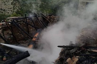 Fire breaks out in a Tavush village