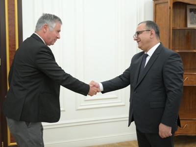 Տիգրան Խաչատրյանը ԱԶԲ հայաստանյան գրասենյակի նոր տնօրենի հետ քննարկել է Հյուսիս-Հարավ ճանապարհային միջանցքի ծրագիրը