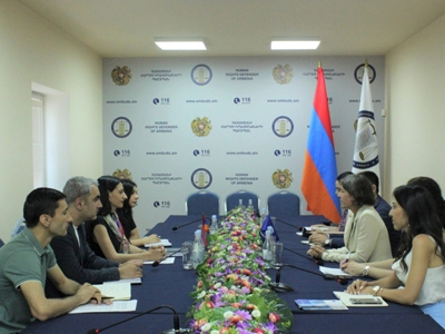 ՄԻՊ-ը ԵԽ գրասենյակի պատվիրակությանը ներկայացրել է գերեվարված զինծառայողների իրավունքների պաշտպանության հարցը