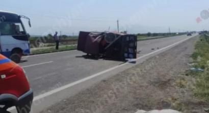 В Армении в результате ДТП один человек скончался, еще трое граждан госпитализированы