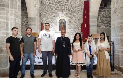 Ուխտագնացություն է կատարվել՝ դեպի Խնածախի Ս. Աստվածածին եկեղեցի