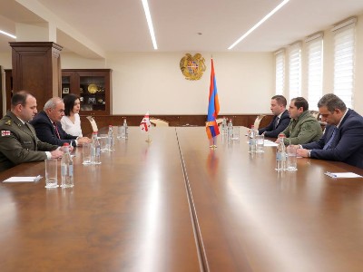 Պապիկյանը Վրաստանի դեսպանի հետ քննարկել է պաշտպանության ոլորտում համագործակցության ընդլայնման հեռանկարները