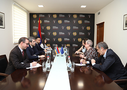 Գրիգոր Մինասյանն ու Անդրեա Վիկտորինը քննարկել են արդարադատության ոլորտի բարեփոխումների ընթացքը