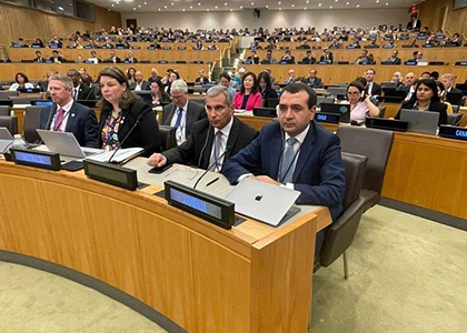ՏԿԵ փոխնախարարը Նյու Յորքում մասնակցում է գլոբալ մարտահրավերների քննարկումներին