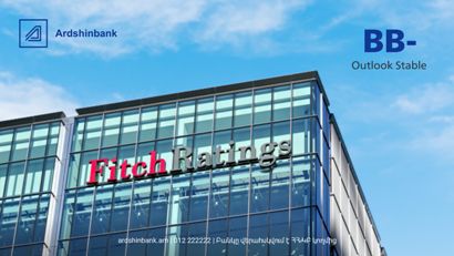 Fitch Upgrades Ardshinbank's rating